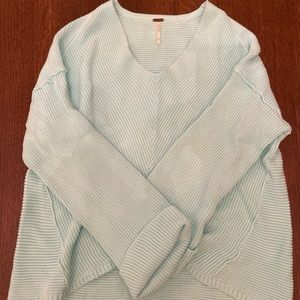 Free people Sweater Bundle (orange and blue)
